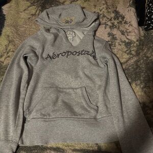 Aeropostale Y2K Light Gray Women's Sweater